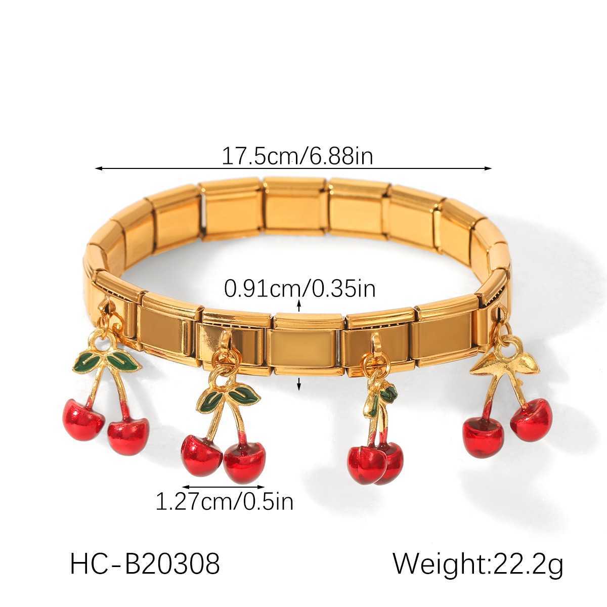 Geetric Square Stainl Steel Elastic Str Bangle Bracelets for Wen Sterry ry ple Pendant Bracelets Hand JewelryC250408