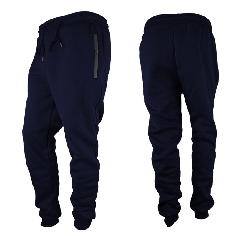 Mens Sweatpants with Zipper Pockets Tapered Joggers for Men Athletic Pants Workout Jogging Running yy250714