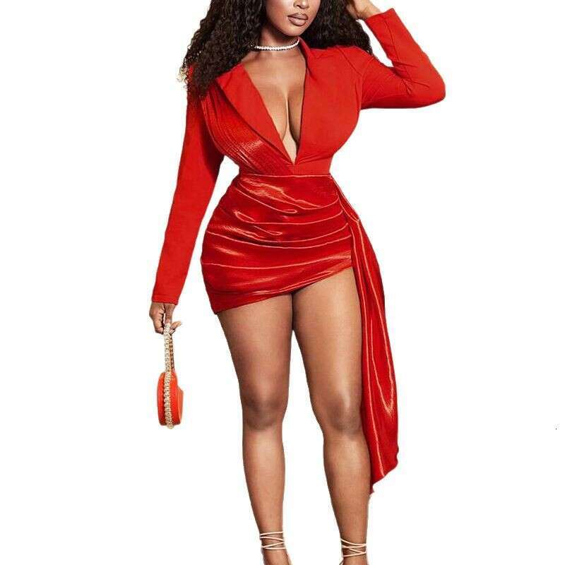 Women's Fashion Sexy Hollow Out Ribbon Patchwork Irregular Bodycon Dress B5