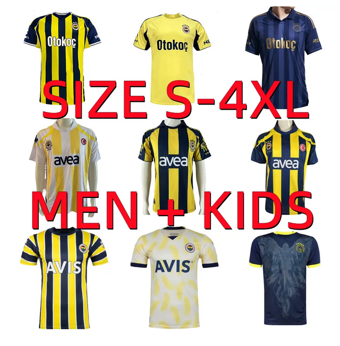 25 26 Fenerbahce ARDA GULER soccer jerseys 2007 2008 2009 Retro 2025 2026 away third DZEKO CRESPO KAHVECI JOAO PEDRO BATSHUAYI SZALAI football shirt Men kids kit