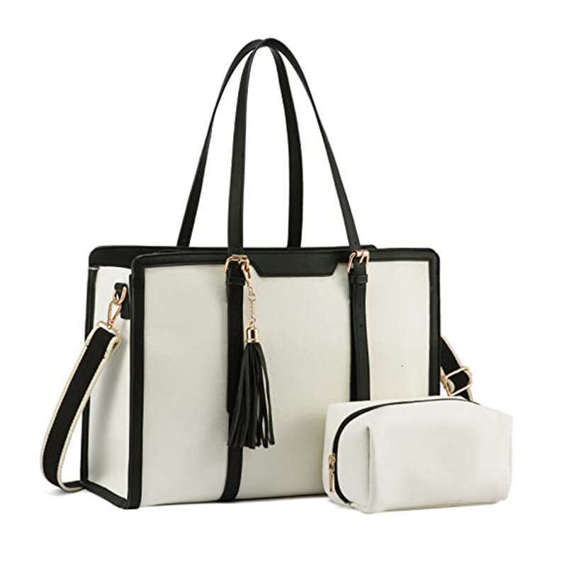 Lightweight Laptop 15.6inch Business Satchel Large Capacity Handbag Professional Office Bag