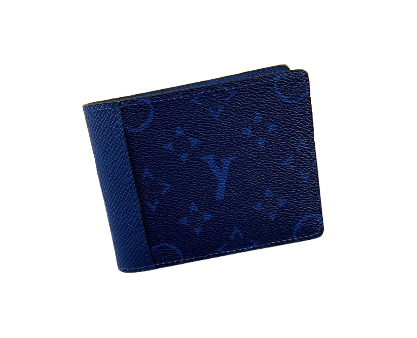 Designer Men's Multiple Wallet with Classic Flower Pattern Fashion Shadow Short Purse Premium Quality Elegant Card Holders Small Money Clutch with Box and Dust Bag
