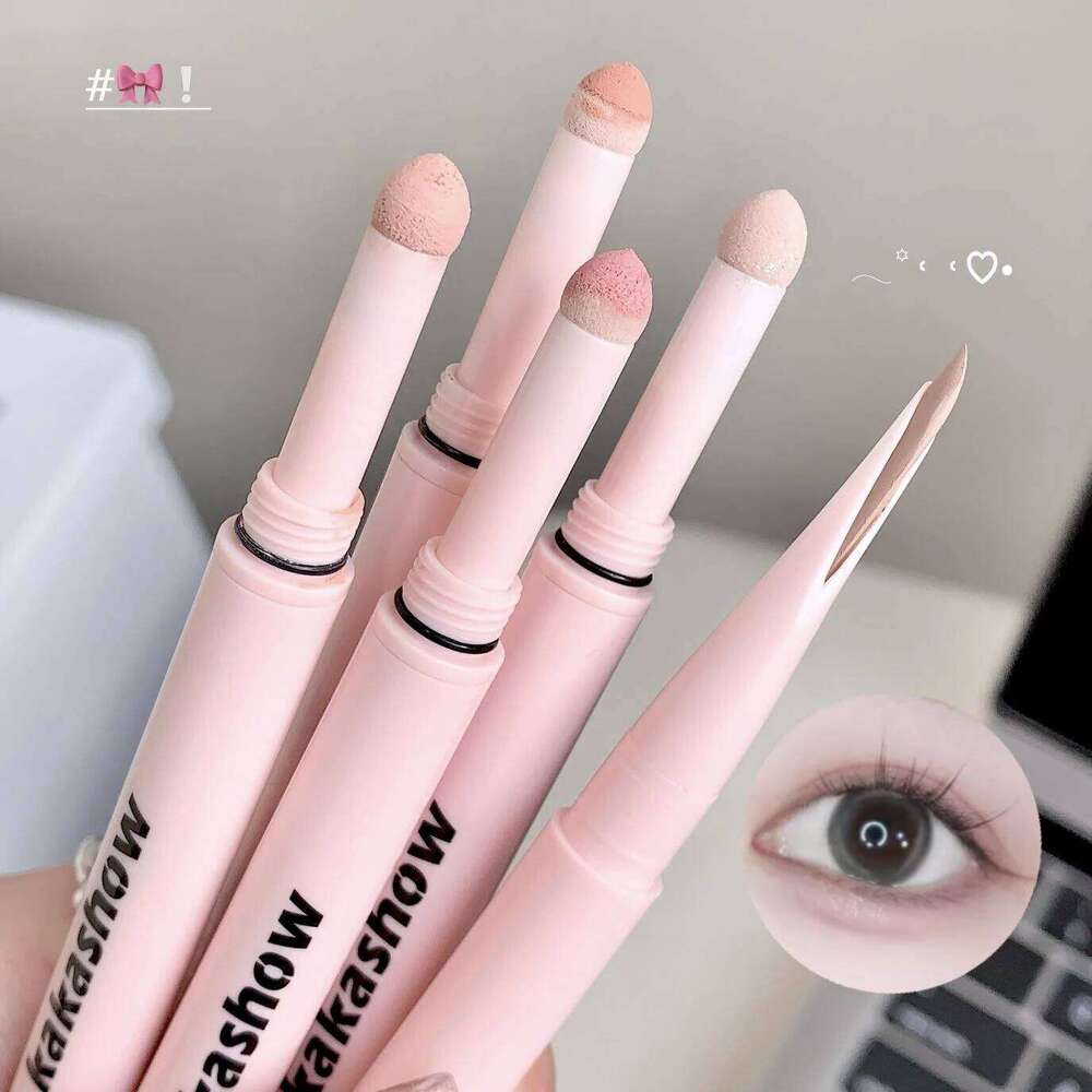 Meniscus Double-end Lying Silkworm Eyeliner Pencil Dia Glitter Matte Eyeshadow Pen Brightening Cream Shadow Highligh Makeup X250715 X