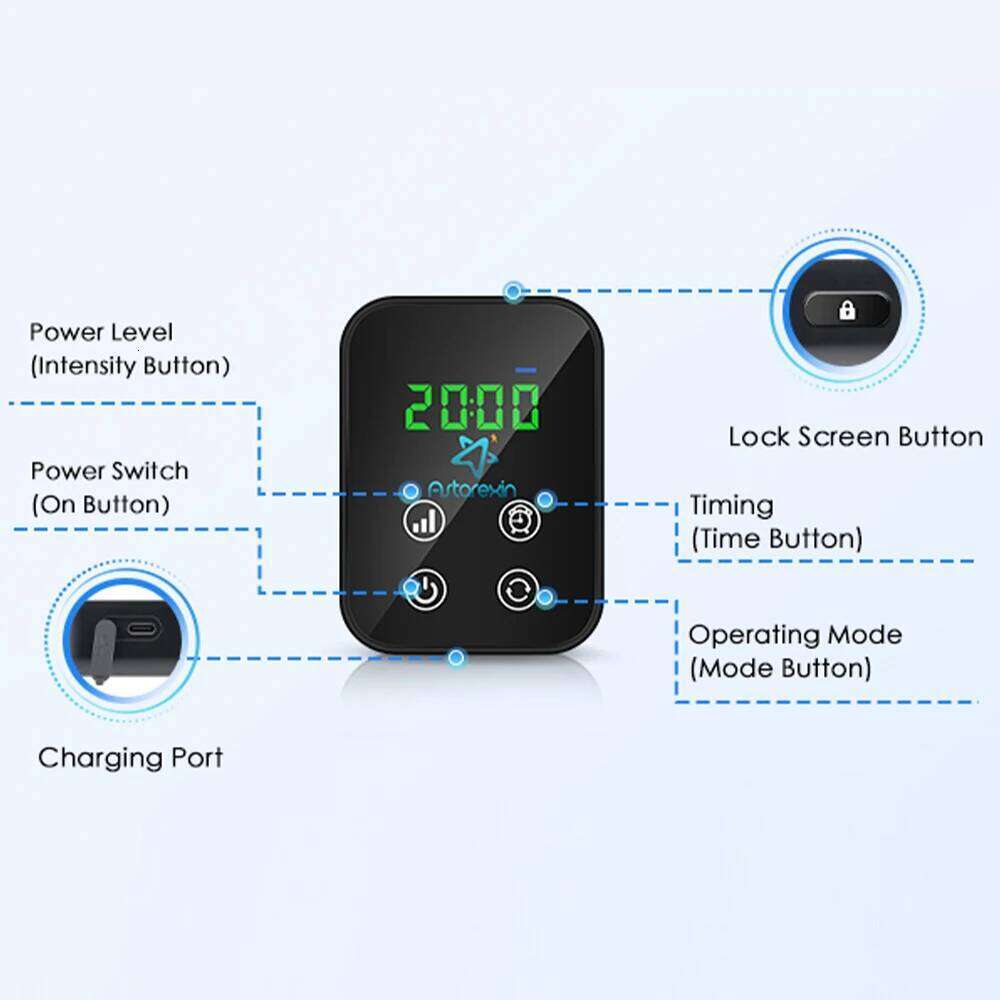 Red Light Therapy Electric Heating Pad Massage Leg Blood Circulation Joint Warming Elbow Support Knee Pain Relief