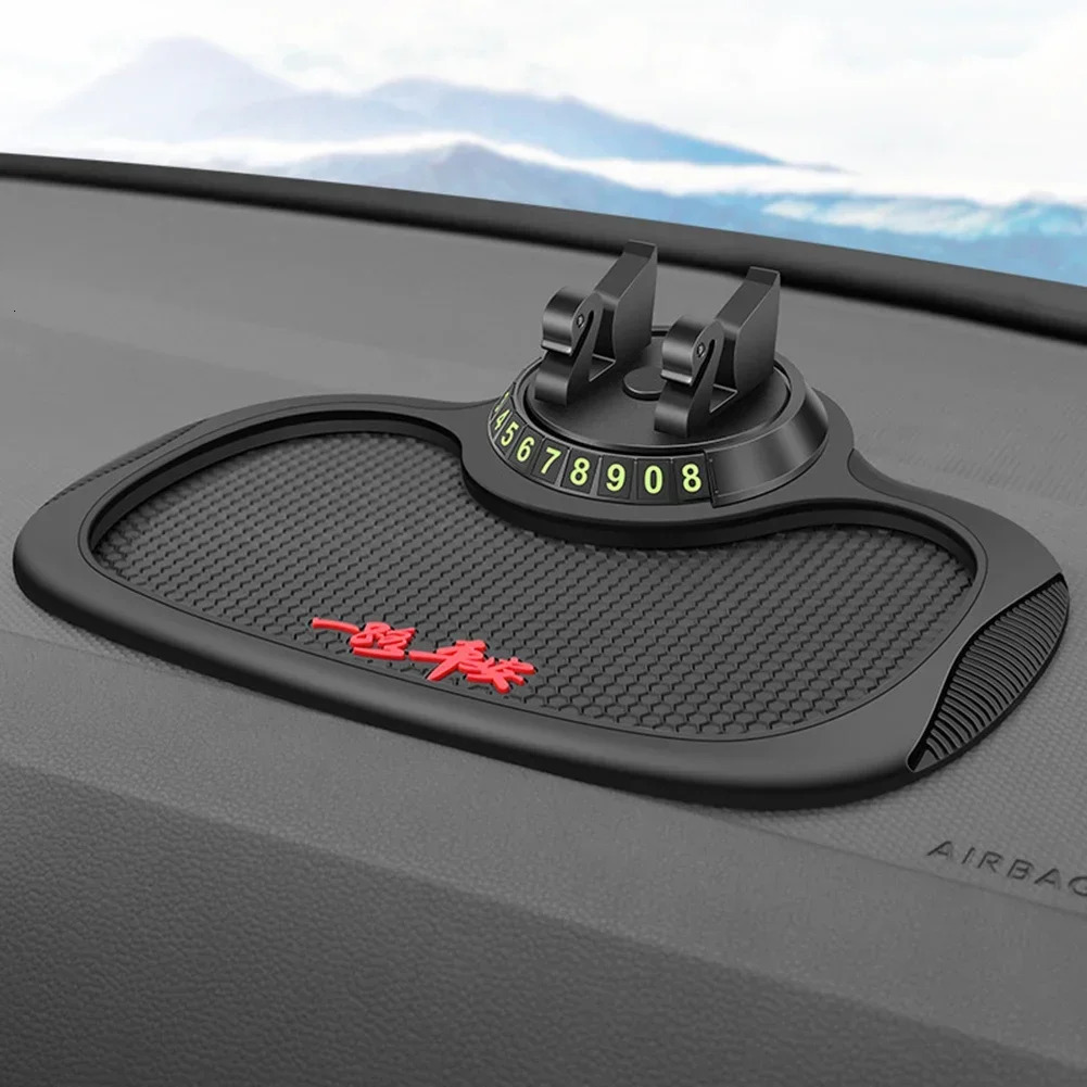 Multi-Functional Car -Slip Mat Auto Phone Holder Non Slip Sticky Slide Dash Mount Silicone Dashboard Pad Mat Amagi 250809