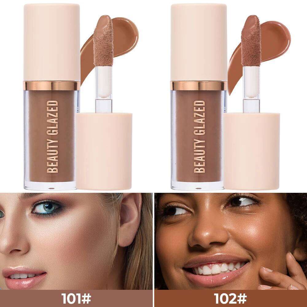 2025 Beauty Glazed 2 Color Liquid Contouring To Enhance The Facial Contour,Waterproof ,Matte,V-face Shaping Contour Face Makeup X2507