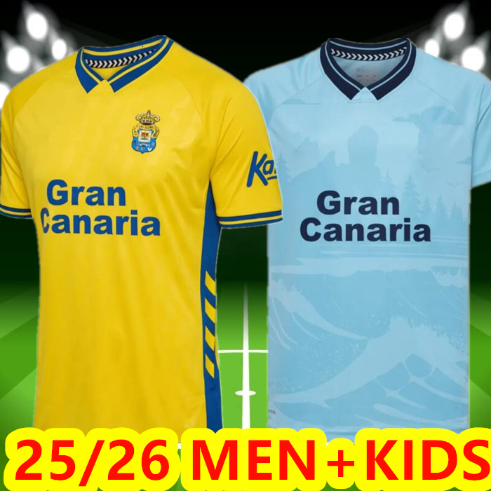 25 26 Las PalmaSS Soccer Jerseys pink HERRERA SANDRO Vieira Jesus Mesa home and away Sports Union 2025 2026 Penaranda football