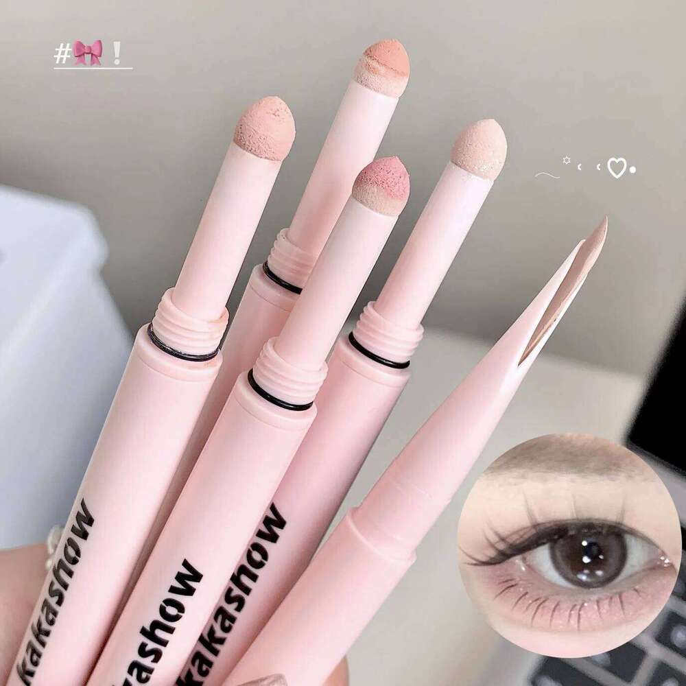 Meniscus Double-end Lying Silkworm Eyeliner Pencil Dia Glitter Matte Eyeshadow Pen Brightening Cream Shadow Highligh Makeup X250715 X