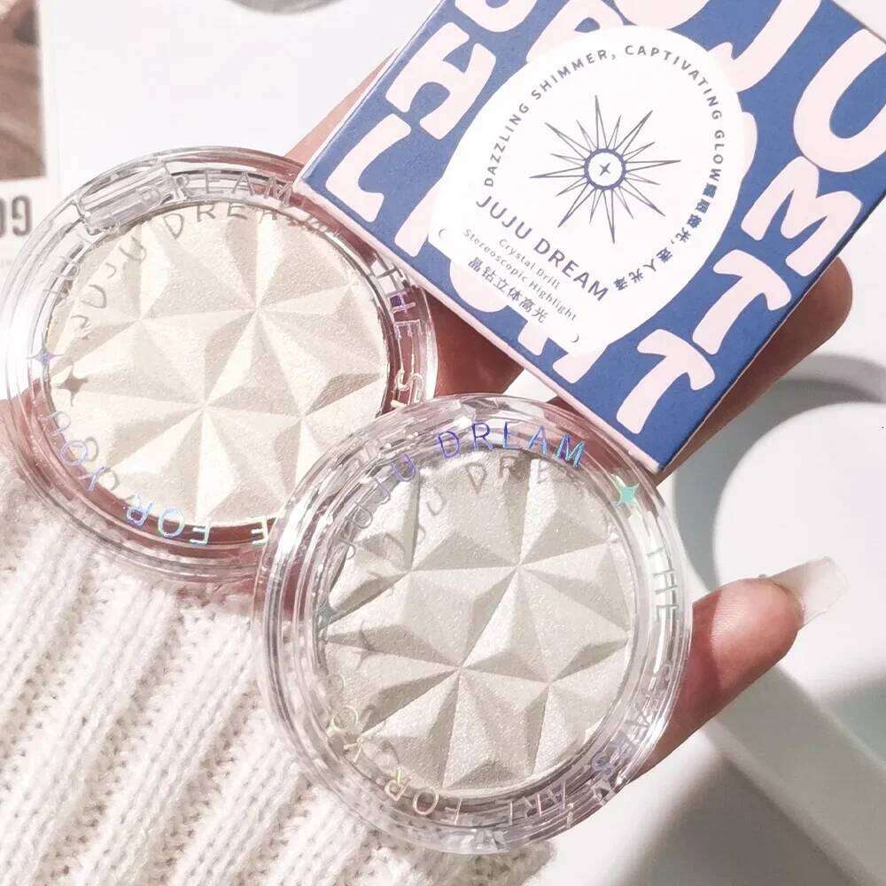 Shimmer Dia Highlighter 2-Color Palette Brighten Contour, Radiant Skin, Natural Glow for Festival & Daily Makeup X250715
