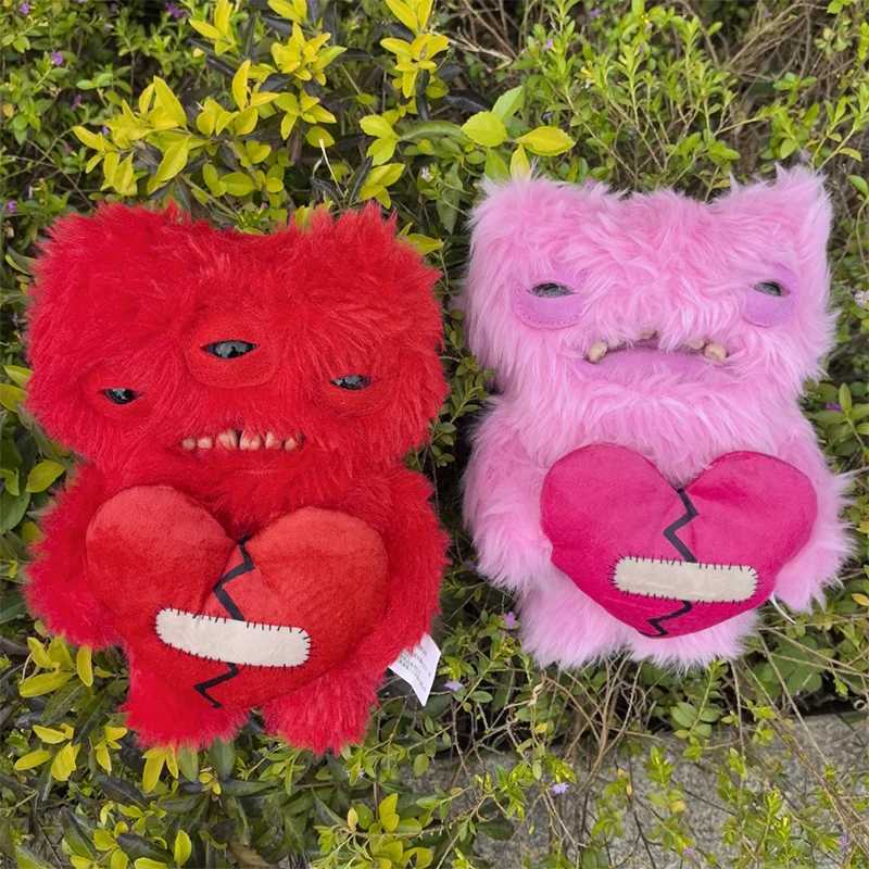 100% Original Fuggler Plush Toys 23cm Ugly Monster Love Monster Series Cute Tooth Monster Filled Plush Dolls Toys Gifts XJ250715