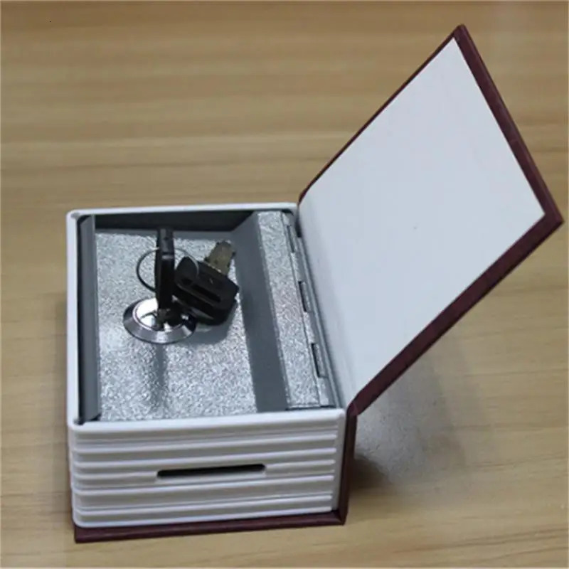 Creative Dictionary Book Money Boxes Piggy Bank With Lock Hidden Secret Security Safe Lock Cash Coin Storage Box Deposit Box 250709
