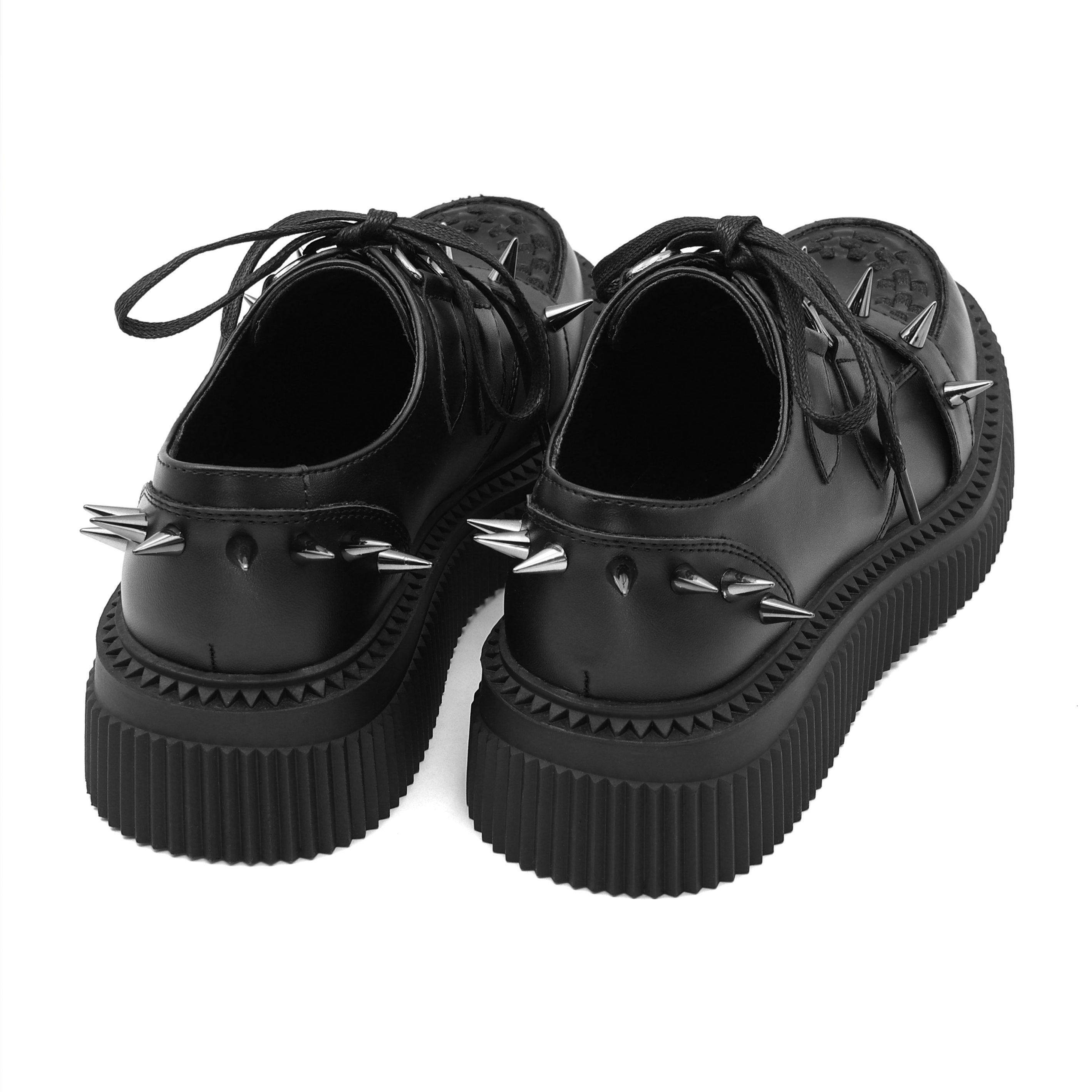 Dark Summer Trend: Womens Thick Soles Spunge Ankle Boots for a Unique Rock-Punk Aesthetic