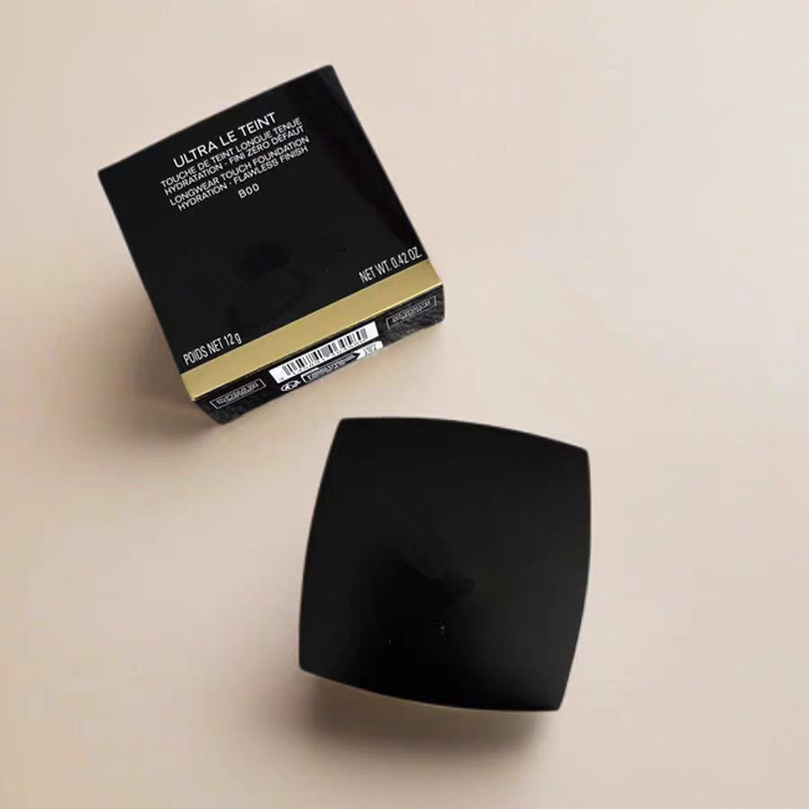 Brand Face Primer Foundation 12g ULTRA LE TEINT Longwear Touch Foundation Hydration Flawless Finish B00 B10 B20 BD01 4 colors Natural Face Makeups