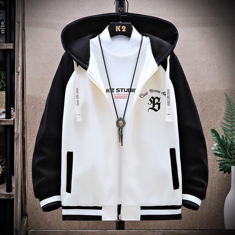 free shipping Casual jacket for teenagers trendy handsome jacket for boys high school middle school students adults new