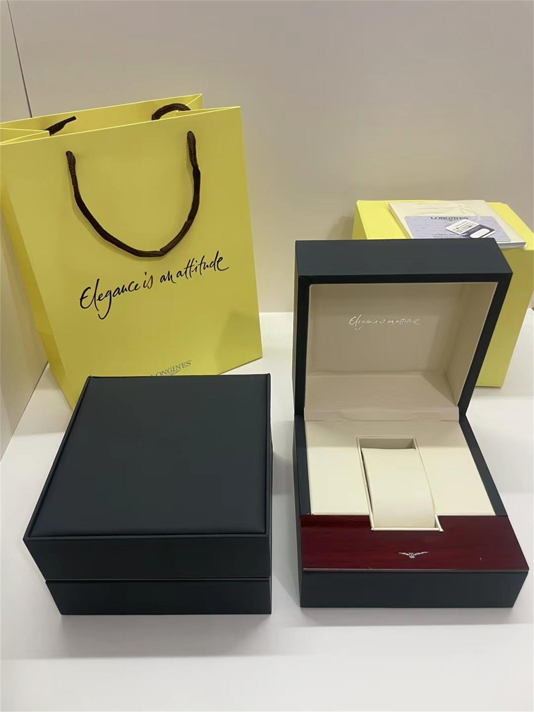 Top Quality Boxes LONGINEity watch Original Box Accessories wholesale montre Watches Booklet Card Tags and Papers In English Swiss Watches Boxes Many are the box #243