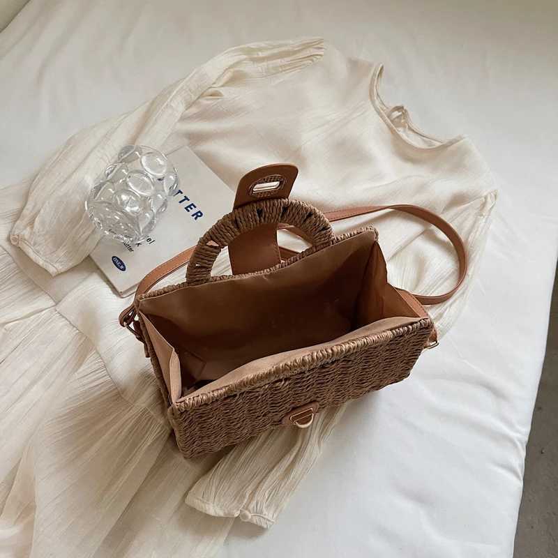 Women Shoulder Bag Adjustable Strap Slouchy Tote Handbag Trendy Messenger Bag Braid Carrying Bag Summer Beach Bag