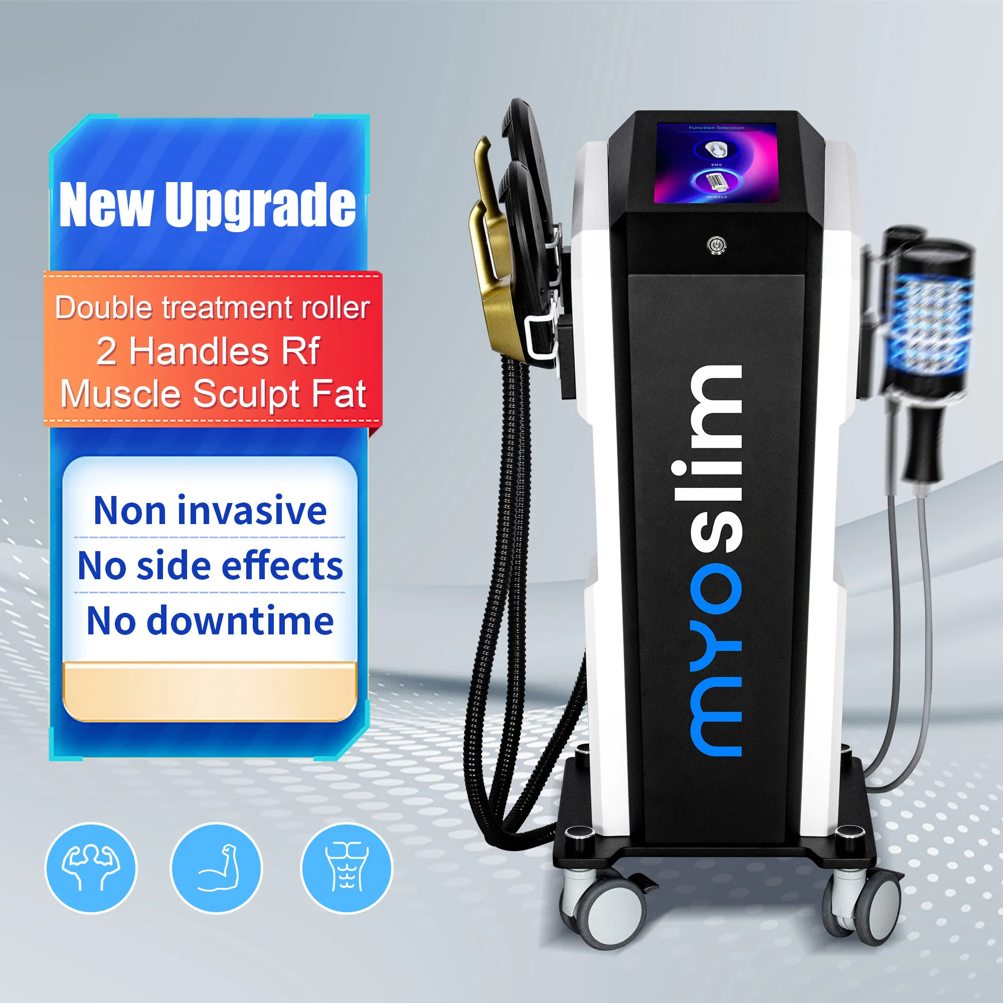 Myoslim Ems Body Contouring Roller 2 In 1 Multi-Mode Slimming Beauty Device Beauty Salon Use Lifting and Firming Tool