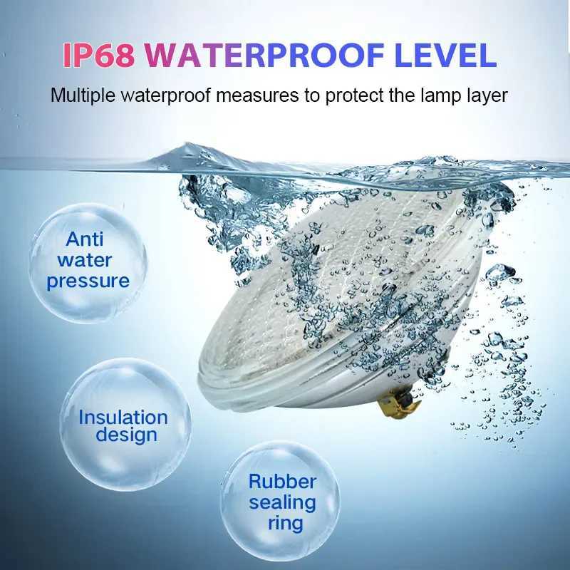 Pool headlights 18W 36W 54W par56 led 12Vac RGB focos led para piscinas warm white cold white X250715