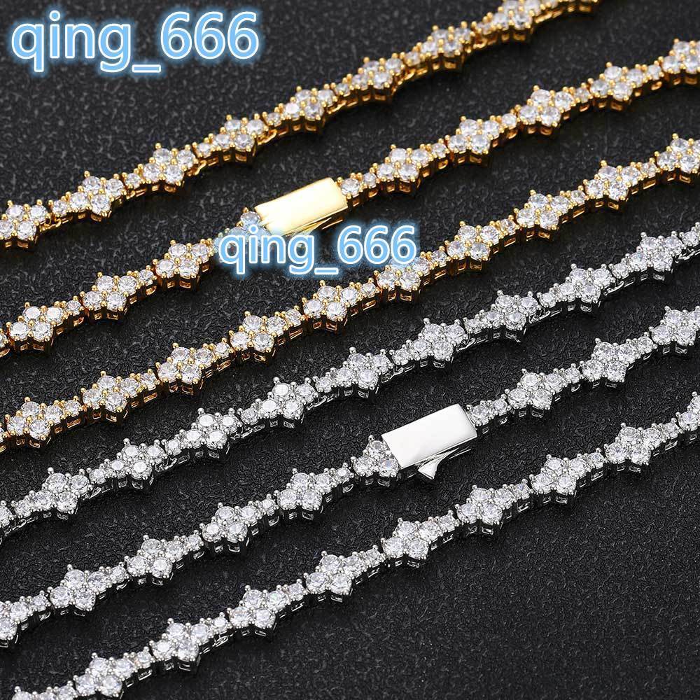 VANFI Trendy Bling Zircon Chain Fashion New Arrival Hiphop Jewelry Tennis Necklace