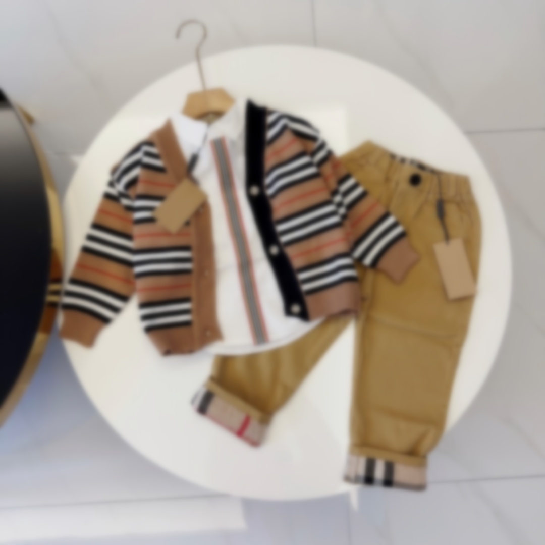 10 styles kid tracksuit kids designer sweater baby clothes Open Stitch pant partydress luxury toddler designe clothe girl boy sweaters sets fashion comfortable