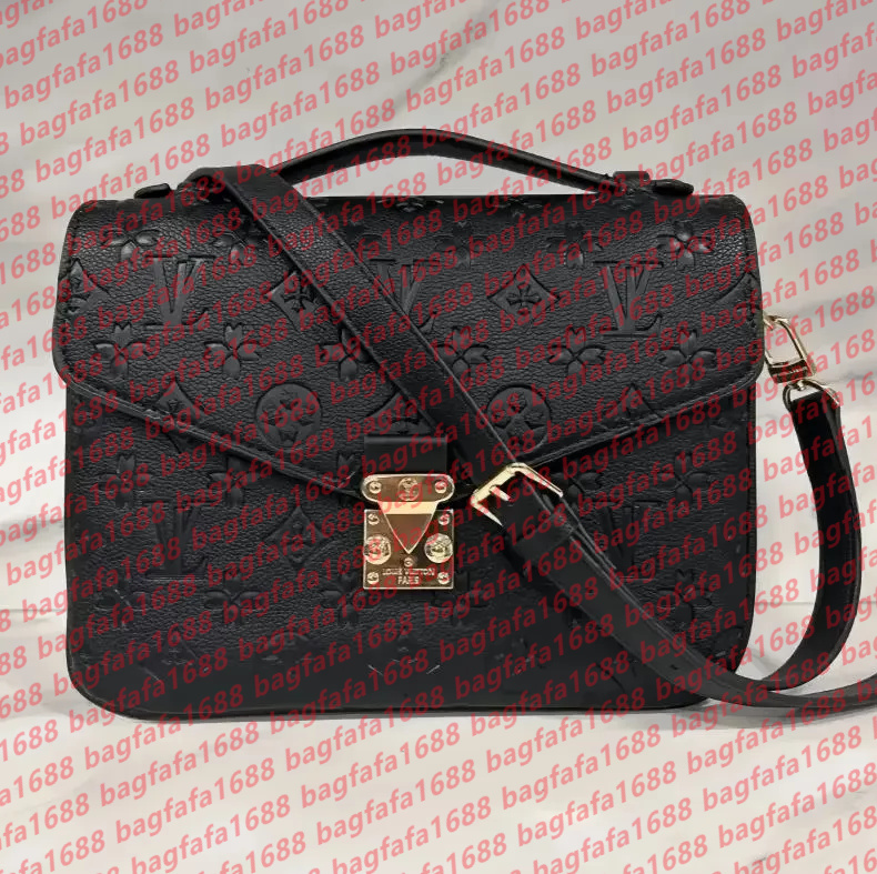 12A Designers Bags Women Luxurys pochette Designers Handbag Messenger bag Embossing Genuine Leather METIS Elegant Handbag M40780