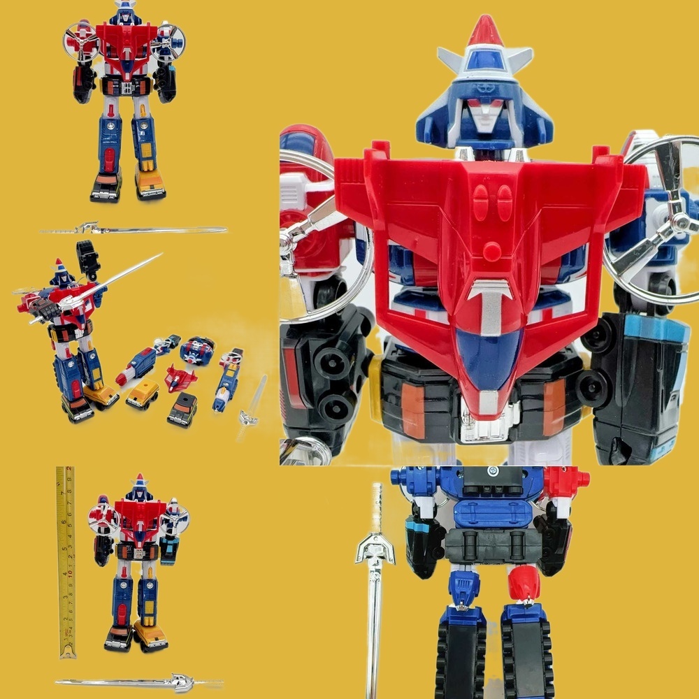 Update Top Quality Second Edition 1984 VOLTRON Vehicle Team Assembler Action Figure 8 Toys Kids Gift NO BOX IN Stockt250221