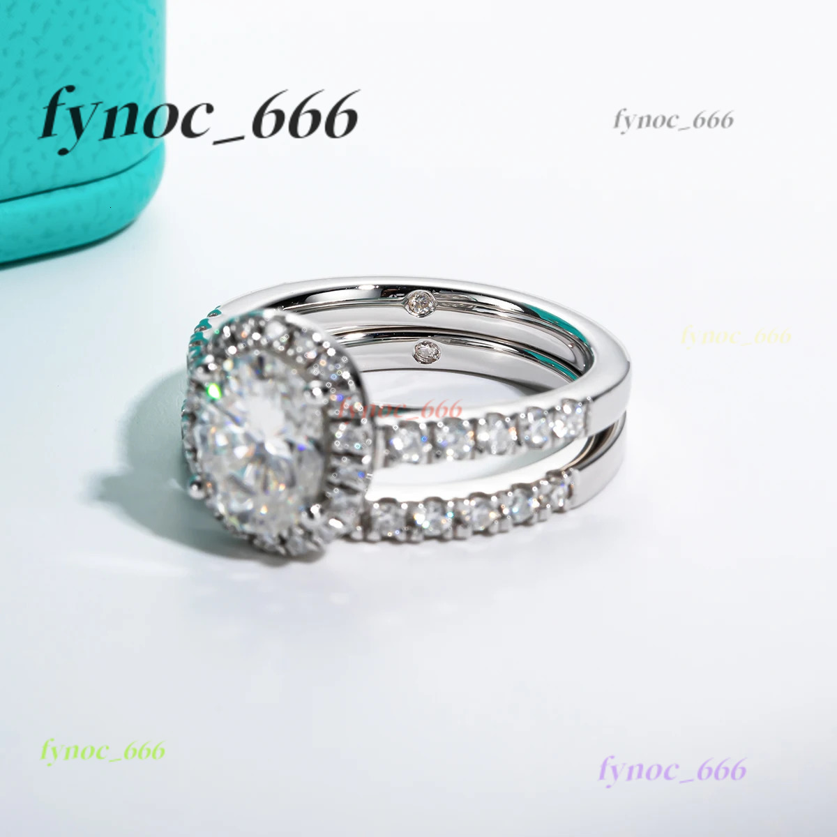 2ct (Total 2.648ct) Oval Cut D Color Moissanite Bridal Ring Set Wedding Band Silver Rings With GRA Jewelry Wholesale