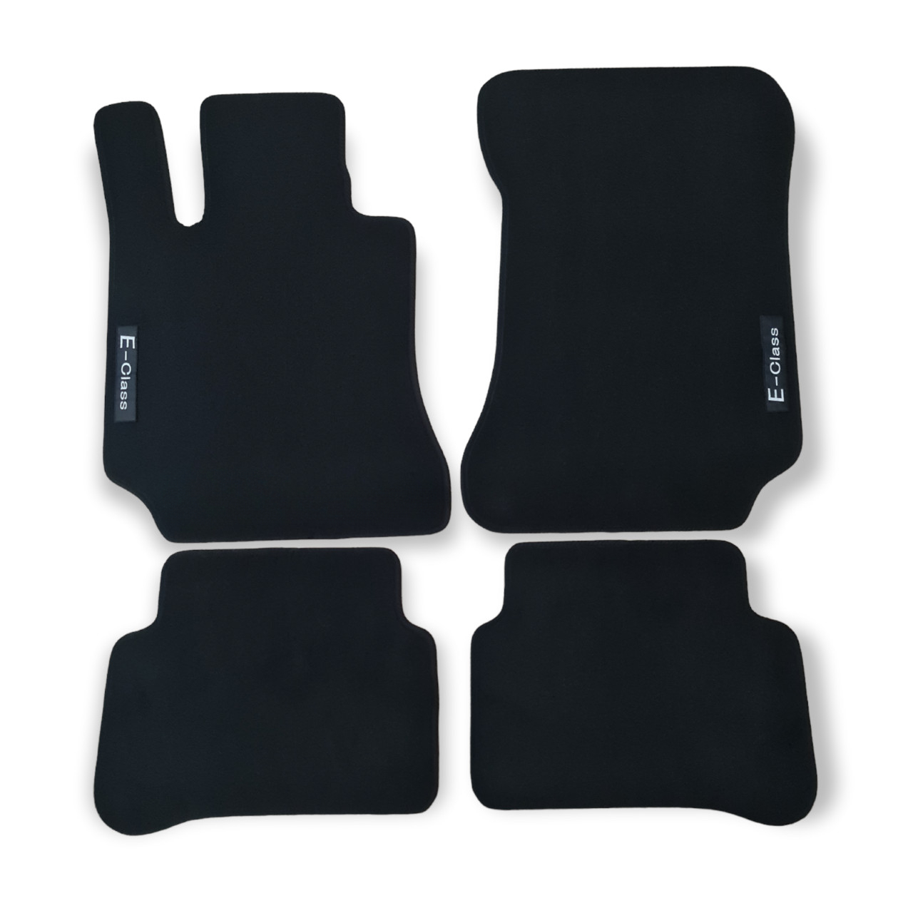 Car Floor Mats Velour For Mercedes E Class W212 Waterproof Black Carpet Liners
