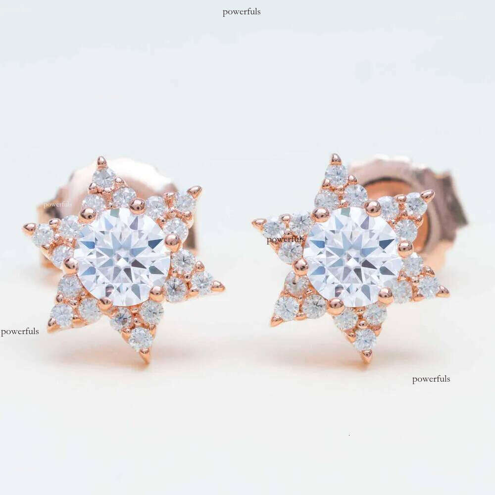 bottom wholesale price s with dia hip hop moissanite earring rapper jewelry