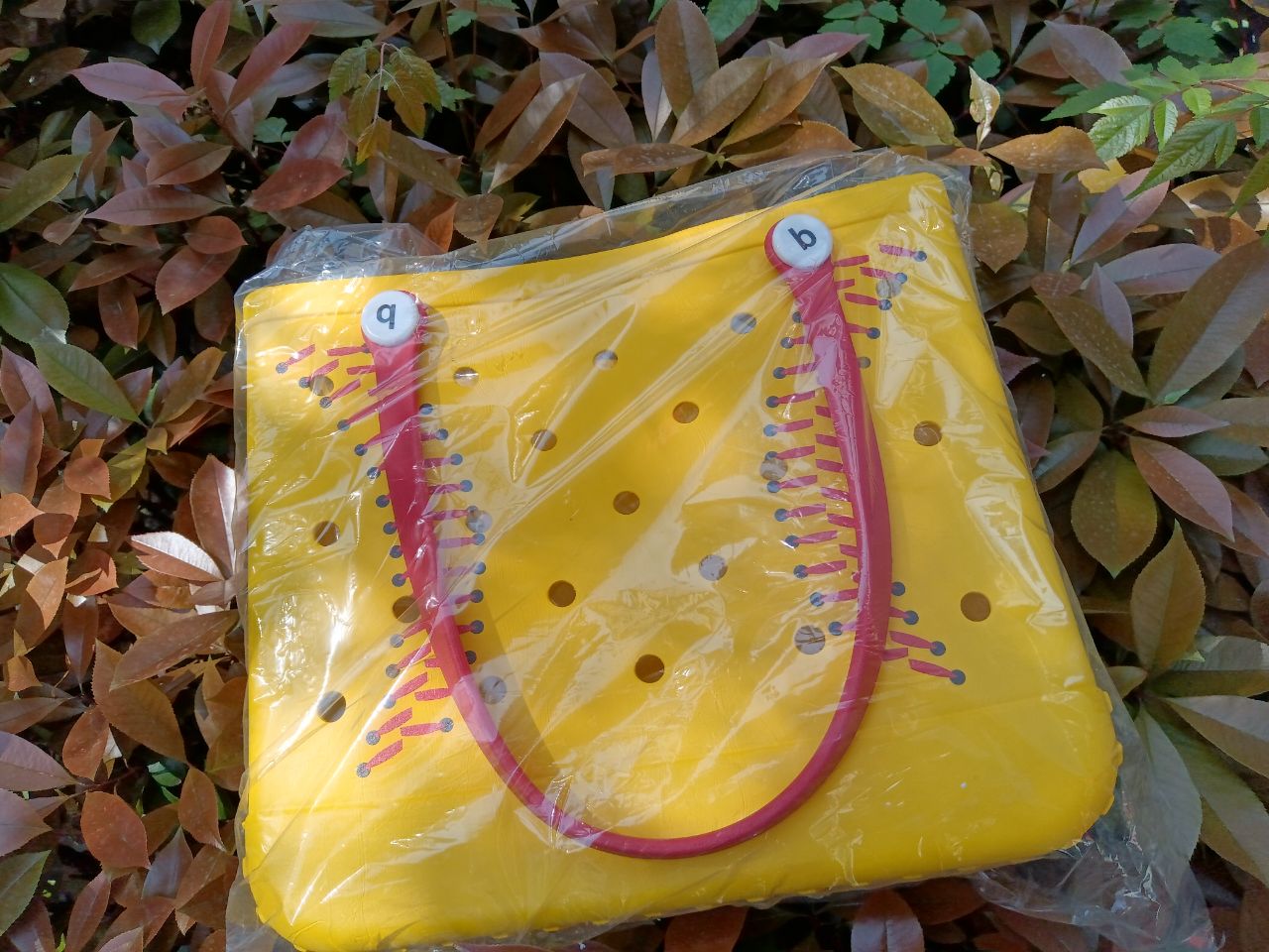 Fashion Women Summer Beach Bags XL Silicone Custom Tote Cow Leopard Print Eva Plastic Rubber Bogs Bags Shopping Baskets 0715