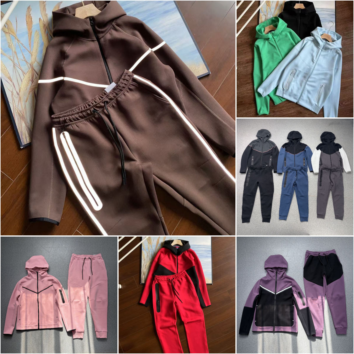 Tracksuits Men's Zipper Hoodie Techfleece Trousers Track suits Bottoms Running Joggers Tech Pants Men Woman Trousers Tracksuits Bottom Trainer Sportwear