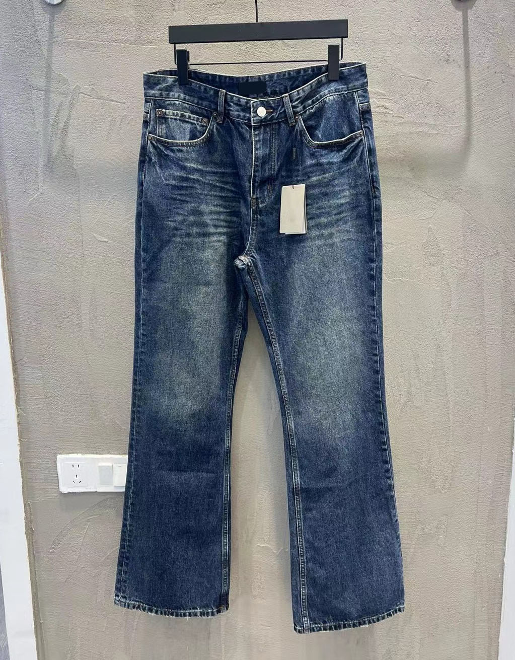 Men's Plus Size Pants Round neck embroidered and printed polar style summer wear with street pure cotton 43234y