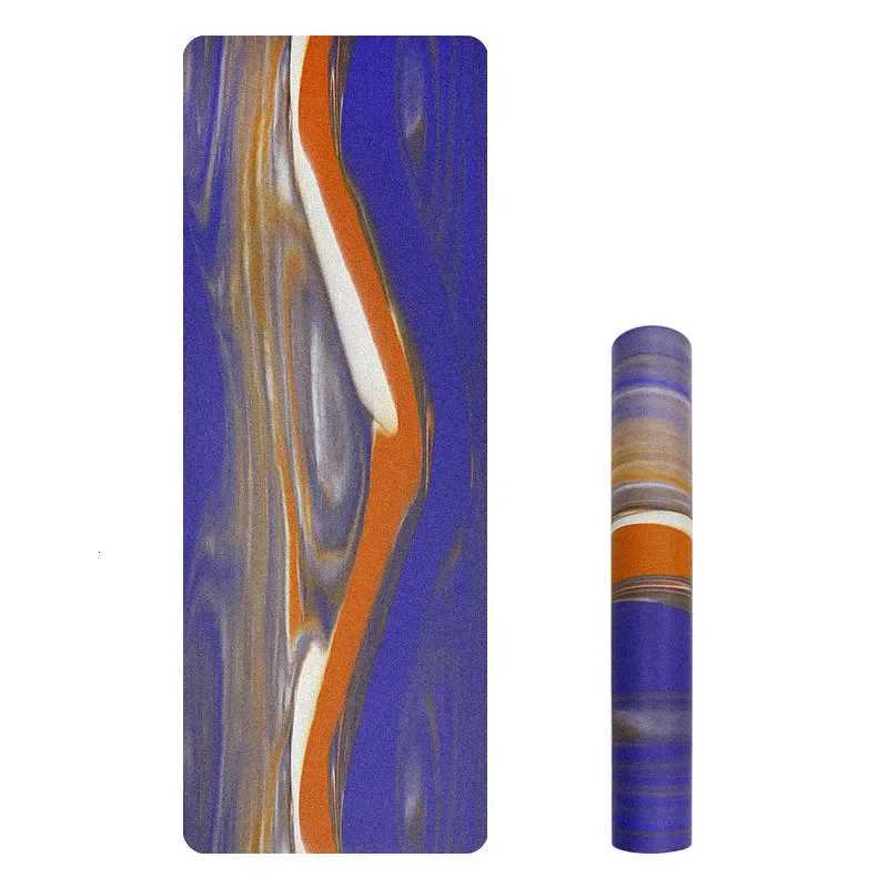 5mm Yoga Mat Natural Rubber Silk Pu Fitness Anti-Slip Wear-Resistant Anti-Shock Sport Gym Exercise Workout XJ250714
