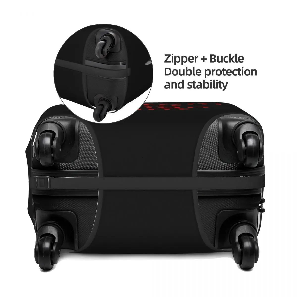 Custom Your Travel Luggage Cover Elastic Customized Printed Suitcase Cover Protector Fit 18-32 Inch 250708