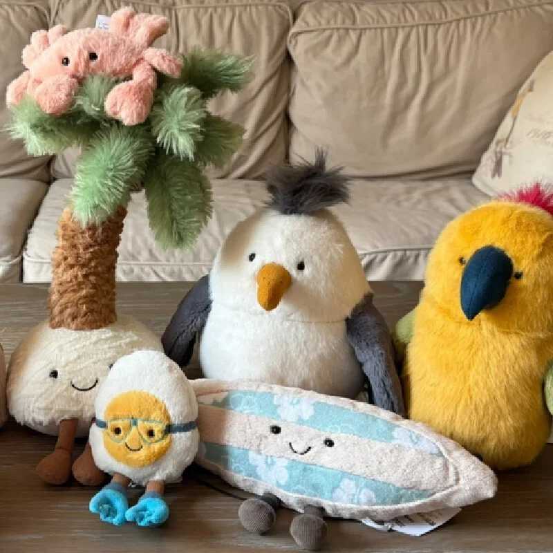 Hot Selling In Stock BritainS 25th Summer New Product Surfboard Doll Cute And Fun Plush Toy Pillow For Birthday GiftXJ250715