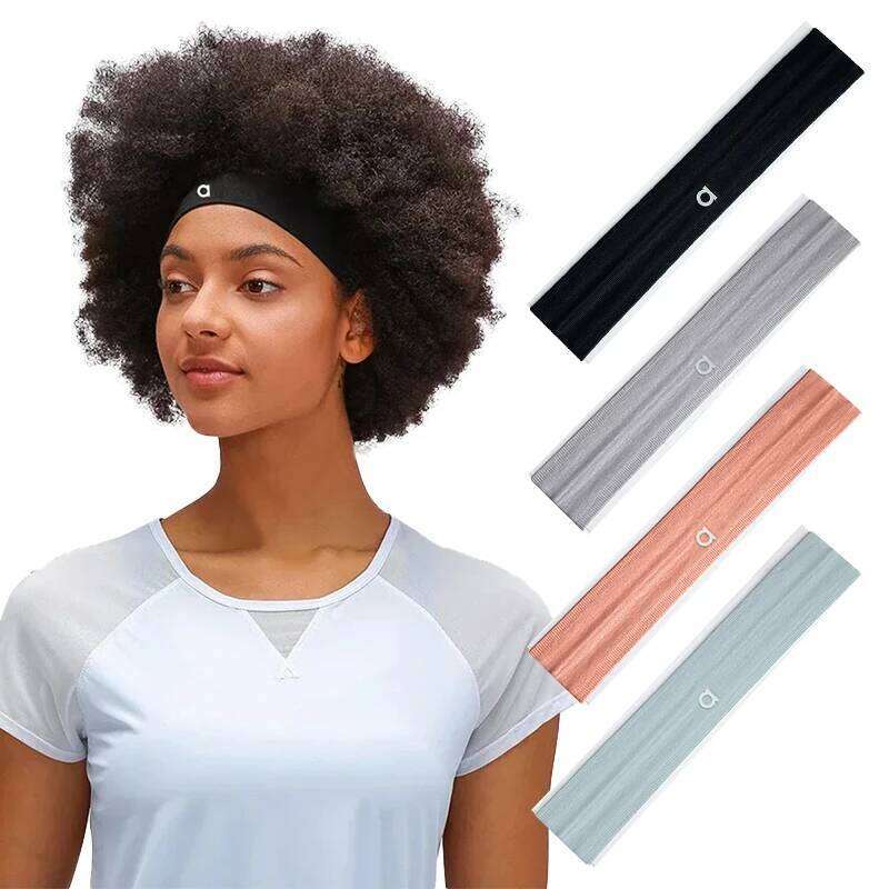 A251 Yoga Hairband Non Slip Silicone Sports Ties Running Fiess Bands Stretch Makeup Hair Accessories