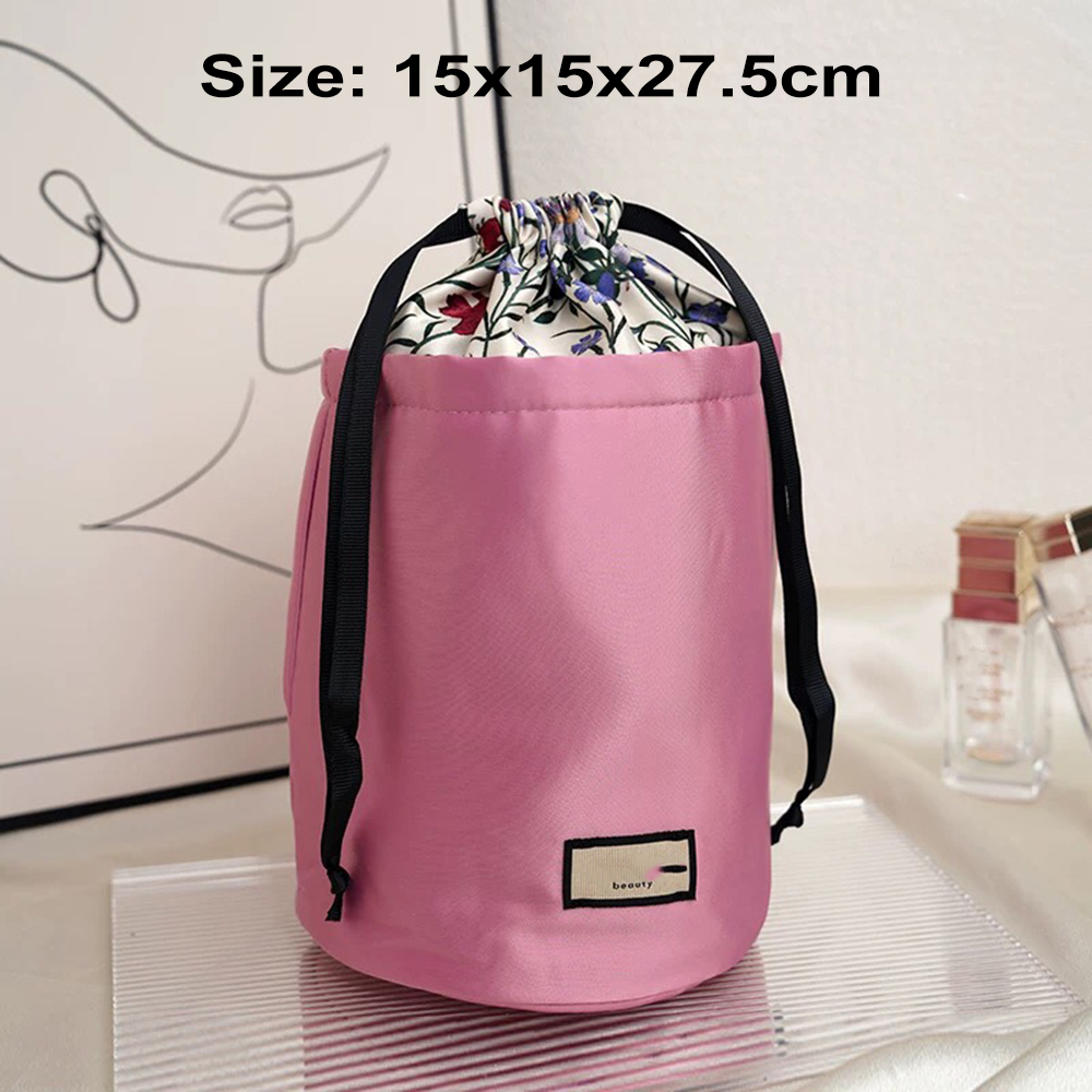 Designer Cosmetic Bag Floral Drawstring Bag Makeup Storage Bag Classic Cosmetic Beauty Pouch Makeup Organizer Box Storage Case