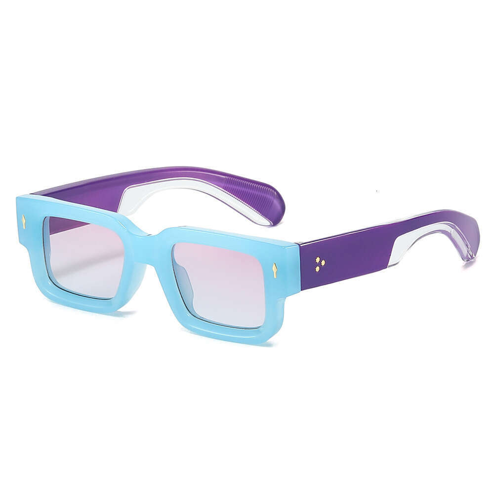 DHsunglasses 2024 New Fashion Square Frame Simple Versatile for Men and Women Street Style Sunglasses