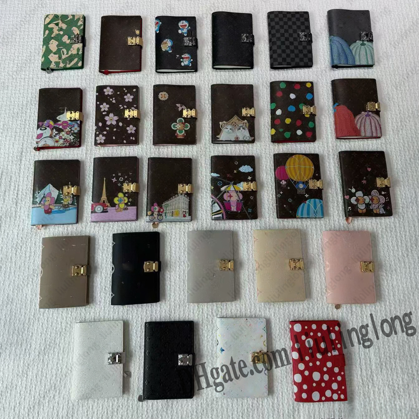 designer cartoon notebook cover paul agenda cover holders men women cartoon notebook planner diary agendas protective case card wallet