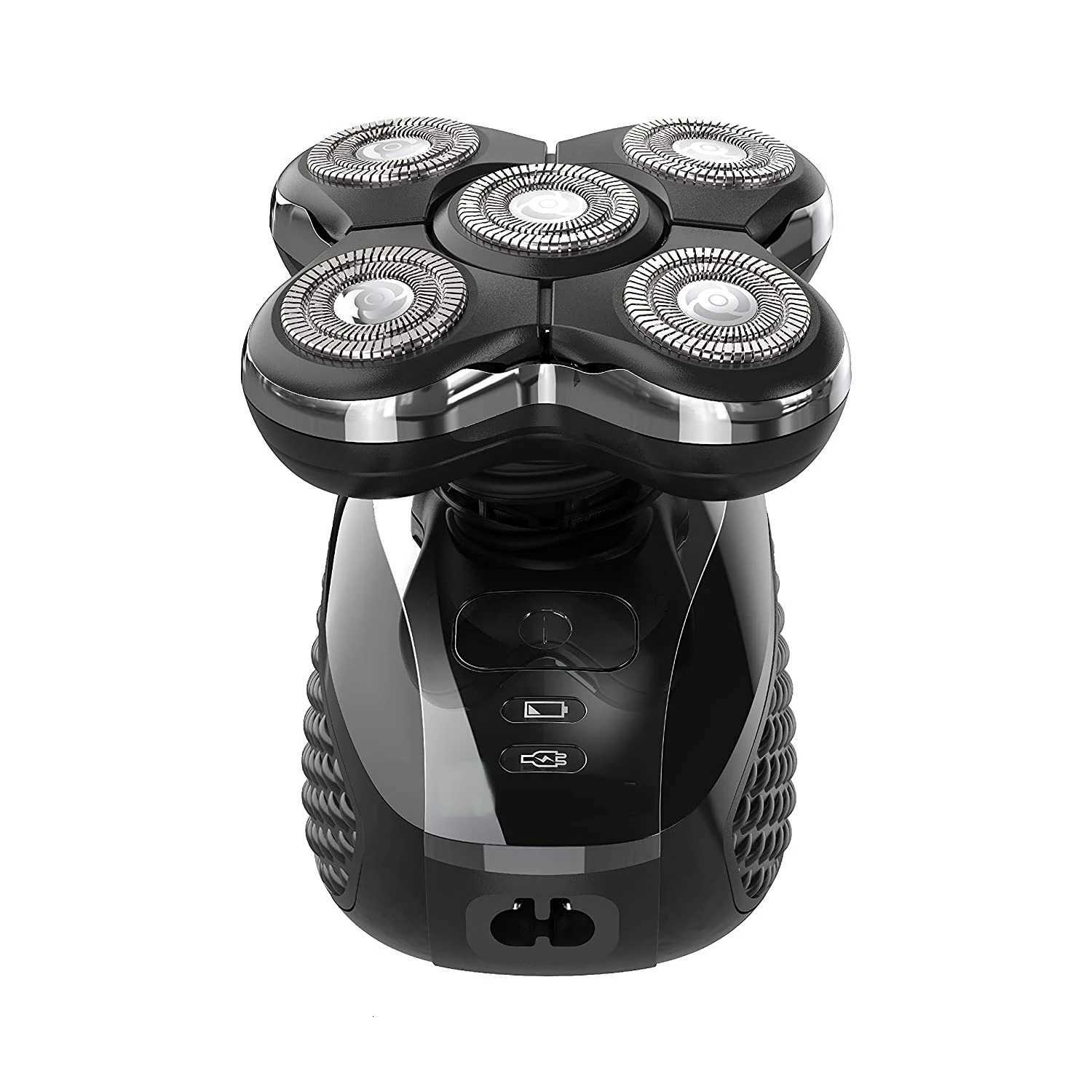 Pro Electric Shaver For Men Wet Dry Head Electric Razor Beard Hair Trimmer Rechargeable Bald Shaving Machine Grooming Kit 250715 250715