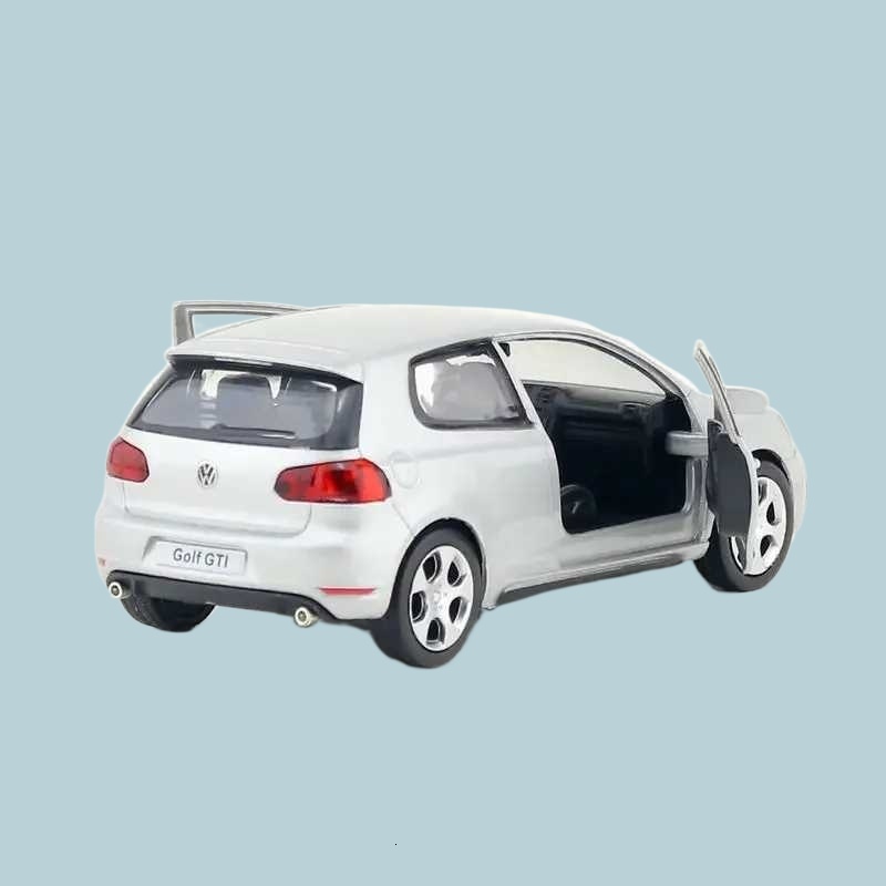 Update Top Quality 1 36 VW 6 Diecasts Car Model To Scale Golf Gti Miniature Alloy Toy Pull Back Vehicle Models For Childrens Giftst250215