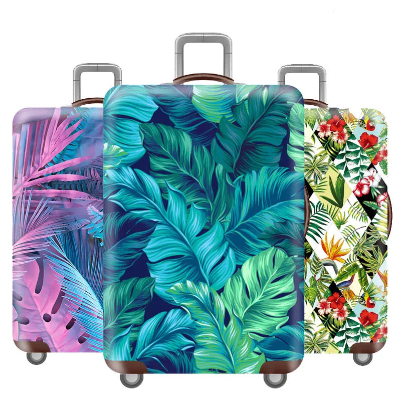 Fashion Luggage Cover Elasticity Luggage Protective Covers Suitable 18-32 Inch Thicken Trolley Case Suitcase Dust Cover 250708