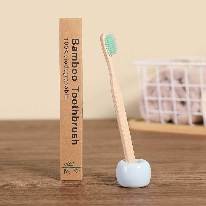 laser carved bamboo toothbrushes portable and environmentally friendly adult wooden toothbrushes supplied by the el 241125