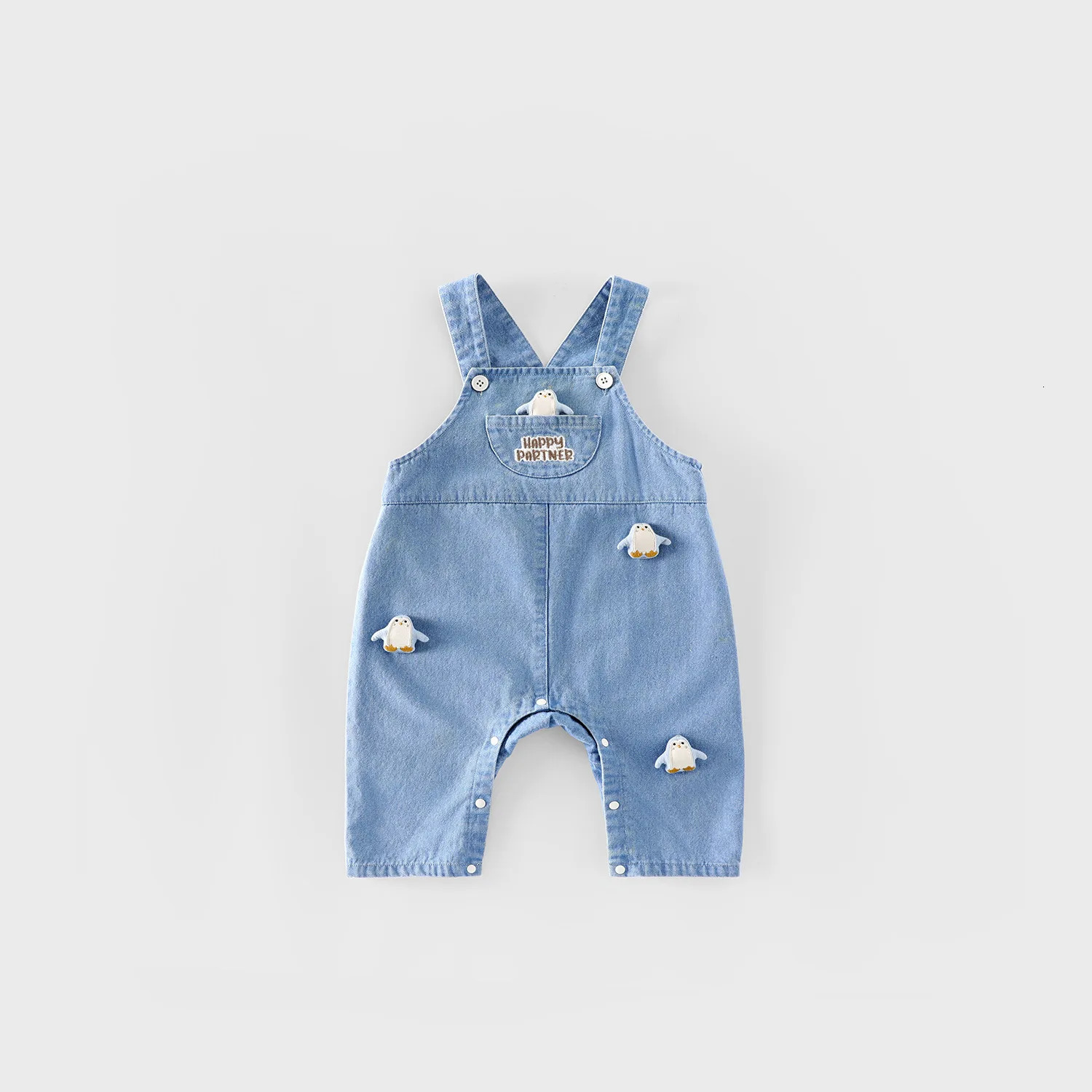 6446 Baby Clothes Suspender Pants Autumn Spring Cartoon Baby Boys Jumpsuit Cute Lovely Strap Pants 250715