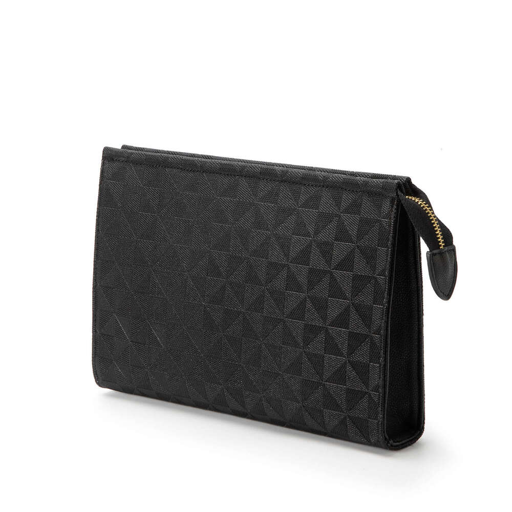 Lacel Urwebin Wallets Bag Handbag Fashion Classic Simple Underarm Men's Leather Embossed Women's Clutch Handheld Bag