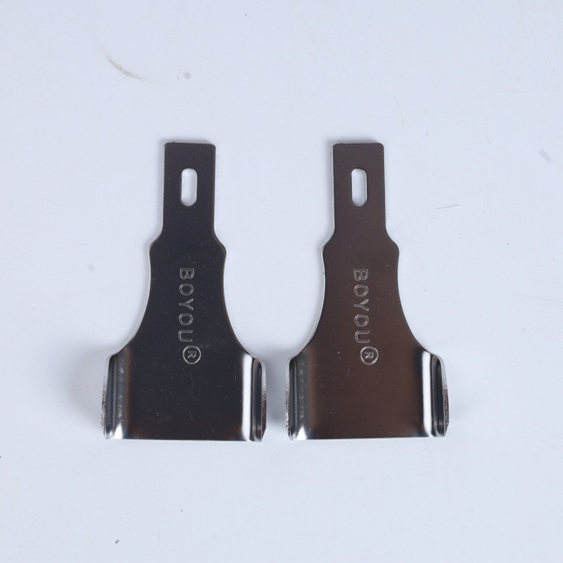 Automotive glass adhesive scraper, designed for various vehicles