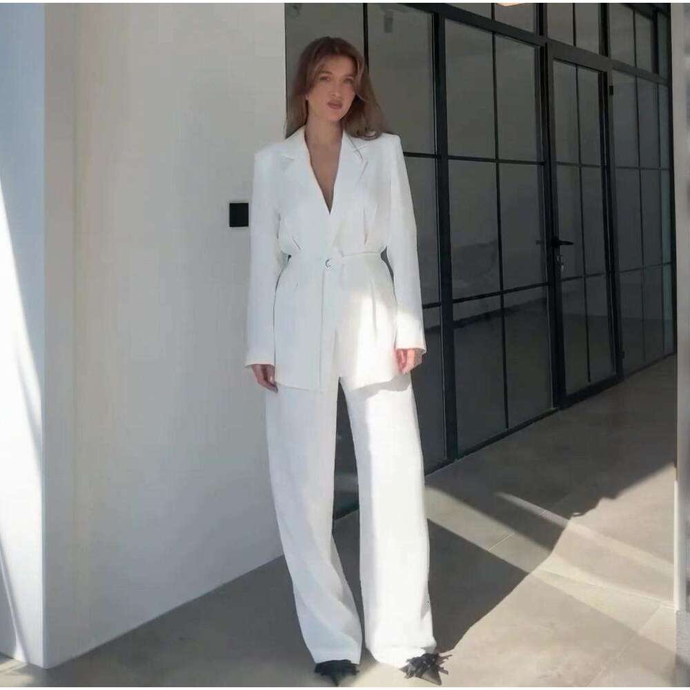 Elegant Casual Style Solid Color Long Sleeve Blazer Women's Spring New Suit B5