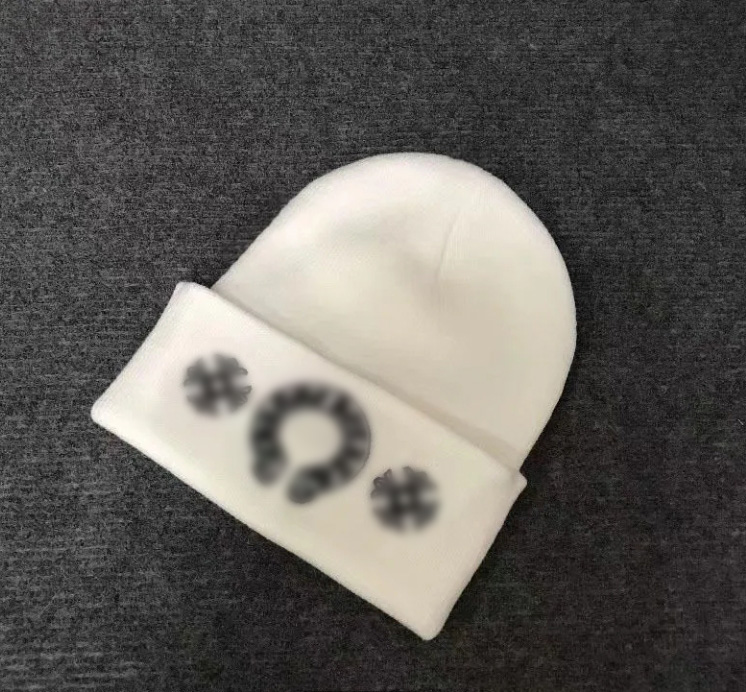 classic chrome hat winter warm beanie women designer pullover cold crome chrome hearts chromehearts men outdoor ski s2