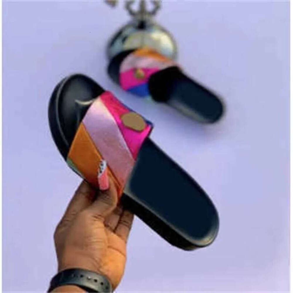 Kurt Gegiers Sandals Rainbow Eaglehead Flip Flops Womens Beach Swim Pool Rubber Sole Anti-Slip Slides Luxury Sliders Designer Flats Shoes Kurt Slippers
