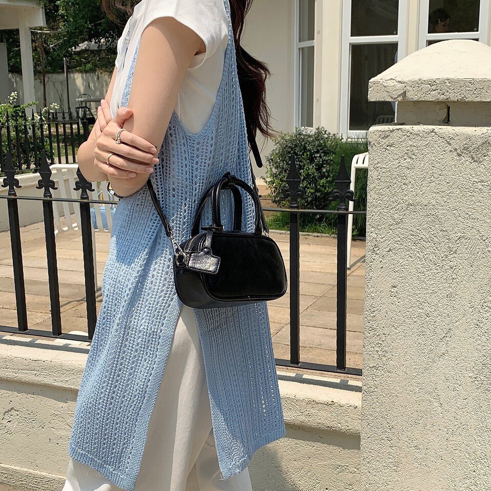 Women s handbag Korean candy colored handheld small square bag designer leisure bag women s new single shoulder crossbody bag